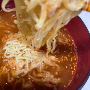 塩キムチチーズラーメン